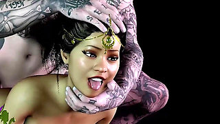 My Indian Wife Gets Fucked with Big Cocks in Anal and Cums in Her Inside.