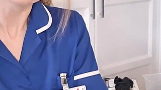POV Sex Clinic Nurse Hand Job Trial CFNM