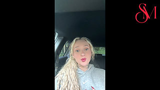 Facetime call with Sophia Mayy in a PUBLIC car park!
