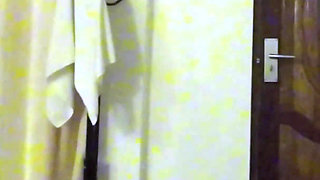Girl in Burka Cum Walk and Public Pissing