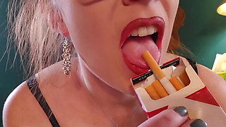 Up Close and Personal with My Mouth, Teeth, and a Smokey Good Time Asmr
