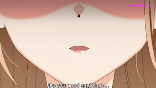 Tile Floor, Her Knees, His Cock - A Perfect Bathroom Triangle.