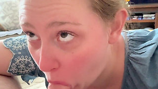 Slow and Sexy Blowjob From Wife