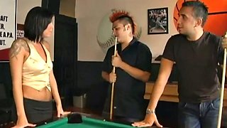 Chayse Evans played Pool: Blowjob, Doggy  Cowgirl Porn