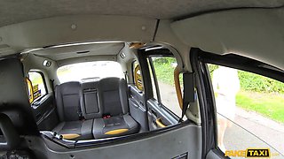 Faux cab - college student interchanges class for hardcore aggressive porno