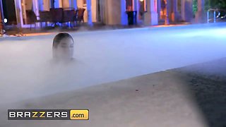 Brazzers - fellating hot maddy may is prepped to take two schlongs & have a dual penetrating threesome