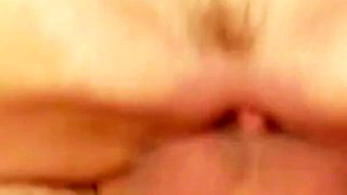 The blonde MILF has her shaved pussy fucked properly