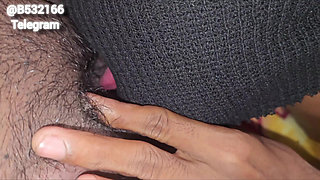 Tamil neighbour Aunty part 2  licking video