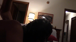 Laura tied up and ball gagged, then mouth fucked and pussy fucked