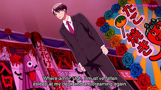 Two Hot College Girls Share The Same Cock In a Crazy Threesome - Hentai