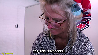 Squirting 67 Years Old Grandma Rough Fist Fucked