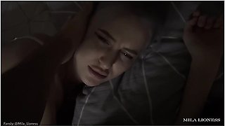 I Woke Up With A Dick And Fucked My Stepsister After The Party. Porn. Morning Sex