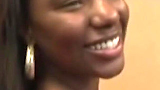 POV Sweet Big Natural Tits Black Girl India Gently Tries Out Amateur Porn with You.