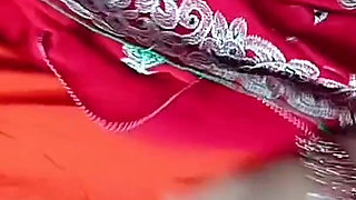 Bhabhi in Red Saree Had Sex with Her Brother-in-law, Brother-in-law Put a Ring on His Penis and Fucked Him, Desi Hindi Porn Videos