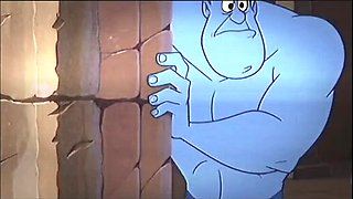 Princess Jasmine pussy rubs magic lamp for hot hentai pleasure - Octopussy cartoon sex parody