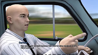 Laura Lustful Secret - Gameplay - Roleplay - Unsatisfied Wife - Car Ride - Nurse Cosplay
