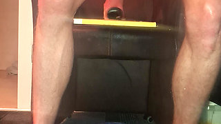 Solo Gay Twink Anal Dildo - Extreme Pissing Orgasms