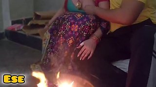 Desi Aunty Big Natural Tits Doggy Style Fucking - Homemade Indian MILF Rough Sex