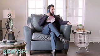 Kinky spa - Paris White’s glamour massage with her step-dad tommy turns into an never-to-be-forgotten session