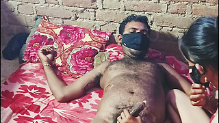 The landlady was resting when she secretly started touching her sister-in-law, made her happy.