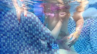 Sexual passion runs high at the outdoor pool