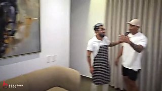 Cuckold Wife Fucks A Huge Black Cock While Husband Isn't Looking - Brandon Cruz & Selena Stone