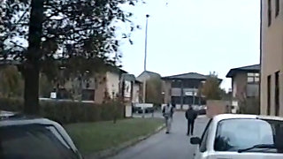 A Blond Girl Fucked by Two Strangers and the Taxi Driver