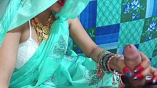 Lalita Singh Indian Desi Bahu Anal Romance Full HD Clear Hindi Audio - Bedroom Doggy Style & Cum in Mouth
