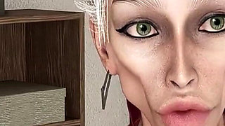 70 Yo Granny with Implants Is Super Sexy