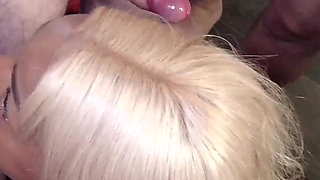 Two Magnificent UK Sluts Sucking Every Dick in the Room