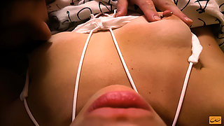 One of the Best Nipple Shaking Orgasm to My Horny Roommate - Unlimitedorgasm