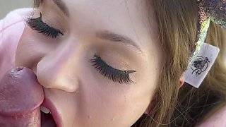 Pullled amateur euro blonde public smash in pov video