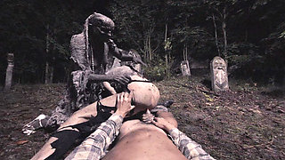 X Virtual 11 Walking Zombies in 180°