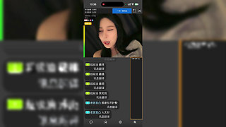 The teacher's livestream, sexy teasing, and fan interaction