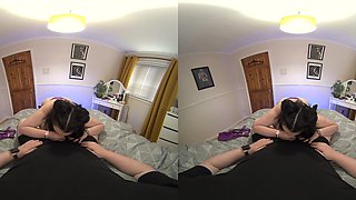 Busty Young Brunette Milf's Wild Creamy Passion