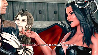 Porngame, big ass taboo, cartoon queen