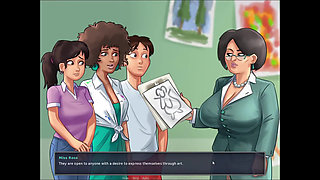 Summertime Saga Miss Ross Animation Collection part 33 Nude Sex Game Play 18+ Adult Game
