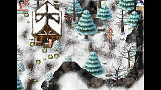 Warming up with a Pregnant Woman in the Snow