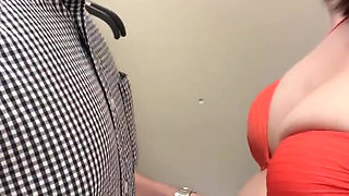 Fitting Room Quickie