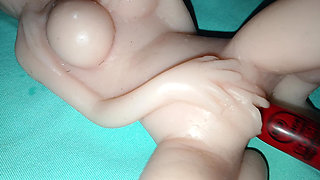 4K Realistic Love Doll Solo Play - Premium Silicone Model POV