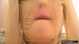 Nylon-Encasement mit geiler Insertion