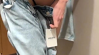 Sex in the Fitting Room with a Sales Consultant!