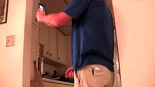 Interracial blowjob fuck jerk and facial at gloryhole