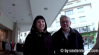 Horny Grandpa likes young pussy fuck