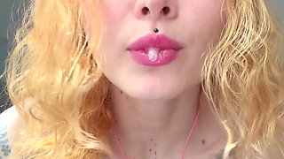 Attention: This Is for Slave Boys Only! Open Your Mouth Wide and Enjoy Your Reward for Being a Good Boy