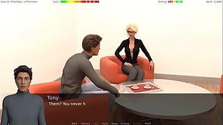 The Roommate Sexy Secretary with Big Fake Tits - Episode 16