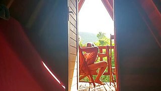 Wild Hope gets rough cabin sex with a young Indian teen - big ass anal with a horny brunette