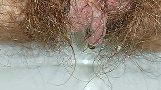 You Are My Toilet, You Are My Cleaner for Licking My Hairy Pussy