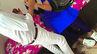 Big Cock Senior Fucking a Young Virgin Indian Student in Uniform