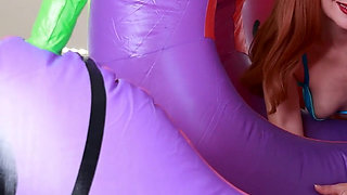 Around My Giant Inflatable Snake, I Can't Escape.
